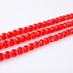 High quality loose beads rondelle crystal new coating color combination glass beads