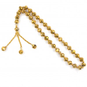 Wholesale religious muslim Islamic glass beads beaded cheap rosary bracelet