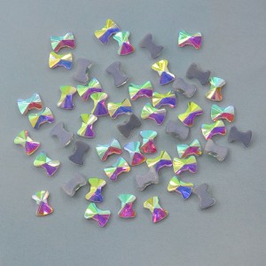 Crystal Fashionable Personality AB Fancy Stone Bulk Hotfix Rhinestone For Clothing Decoration